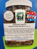 Guppy Barn Aquatics - BLENDZ! Cichlid Flake Food